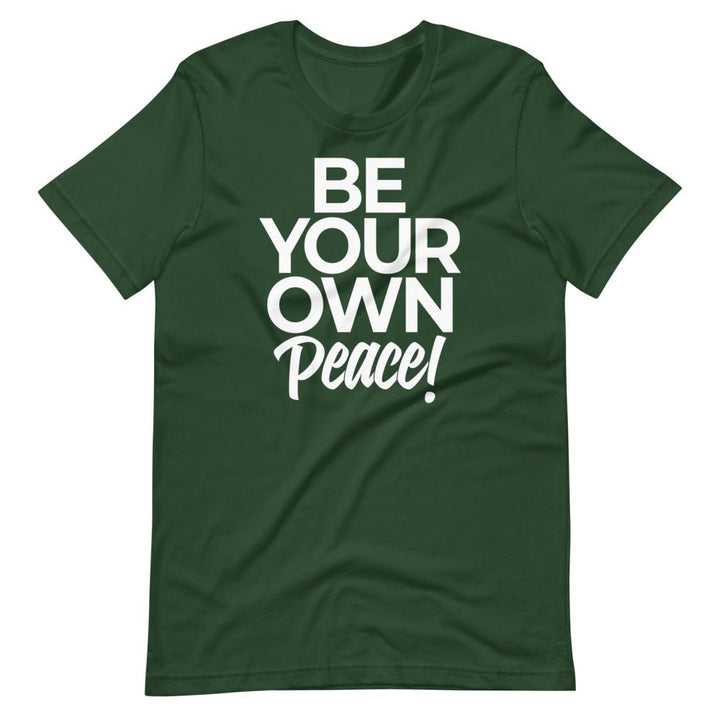 Be Your Own Peace Women's T-shirt - Retro Black