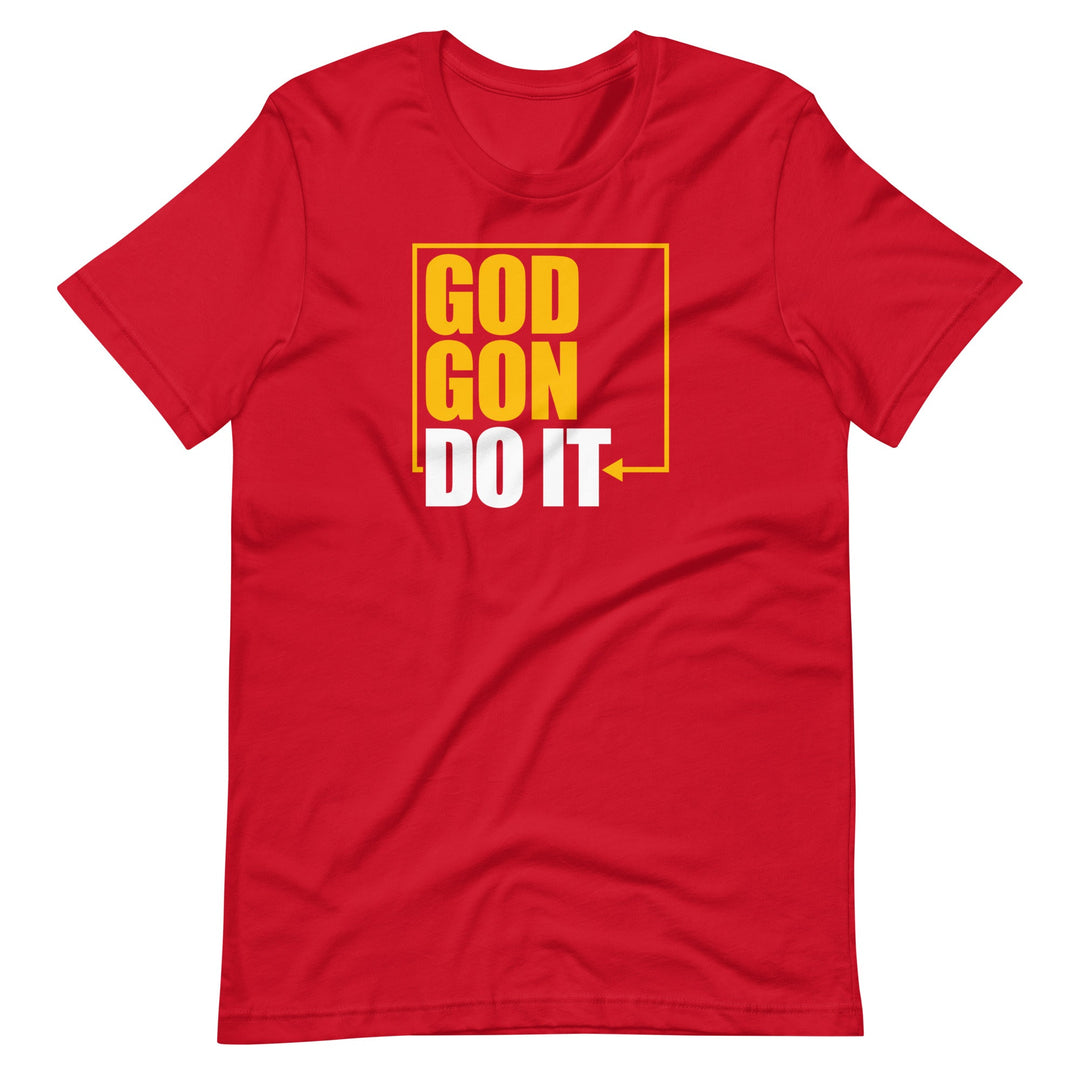 God Gon Do It! Men's t-shirt - Retro Black