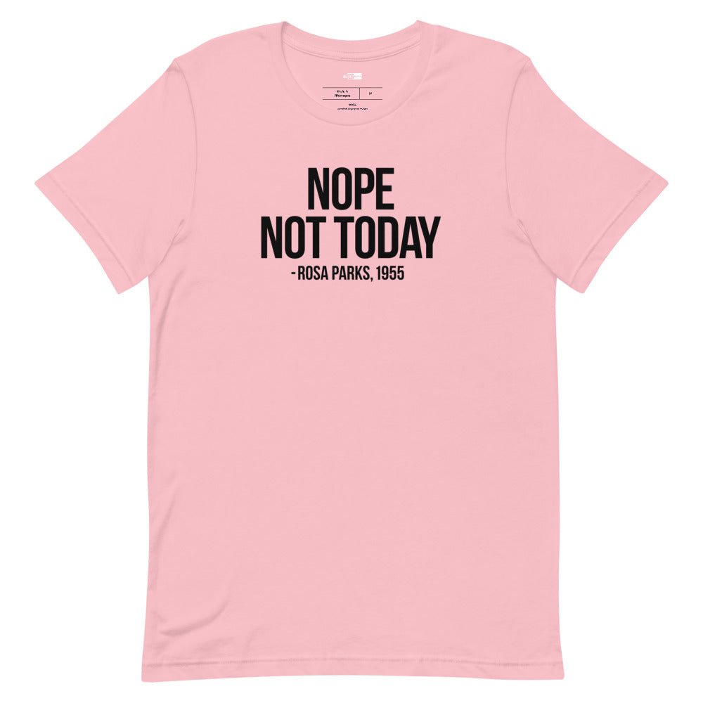Nope Not Today Women's Short-Sleeve T-Shirt - Retro Black
