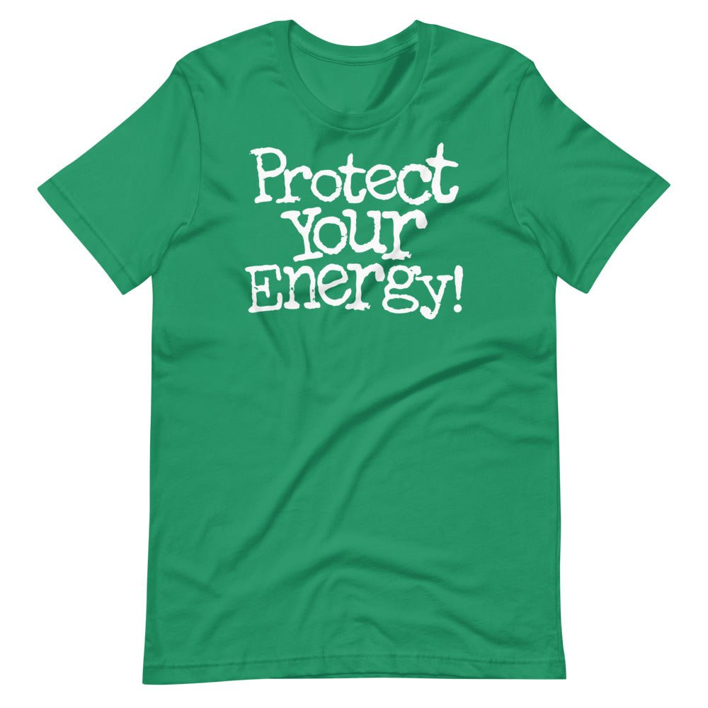 Retro Black Protect Your Energy Men's T-shirt - Retro Black