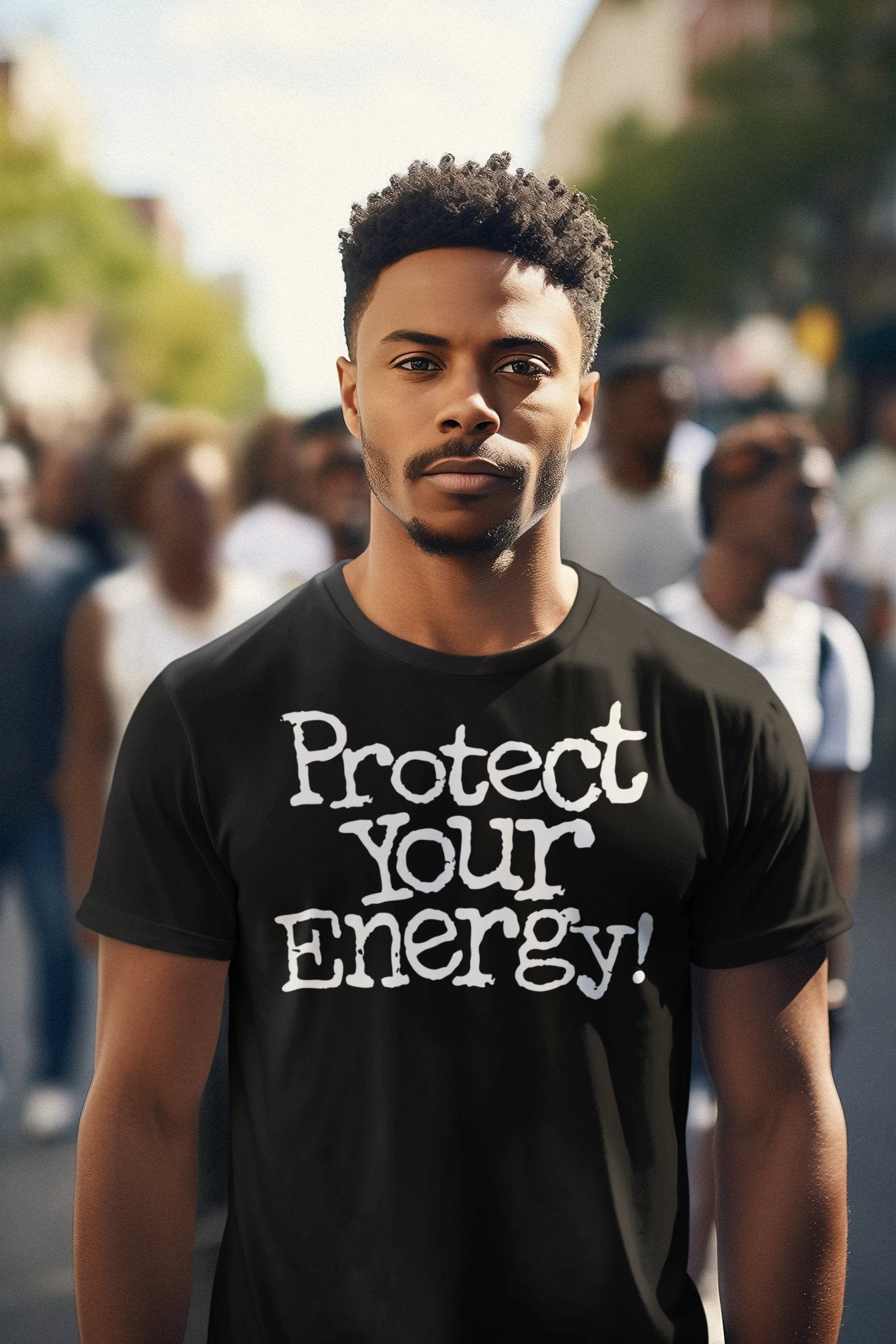 MEN'S T-SHIRTS - Retro Black