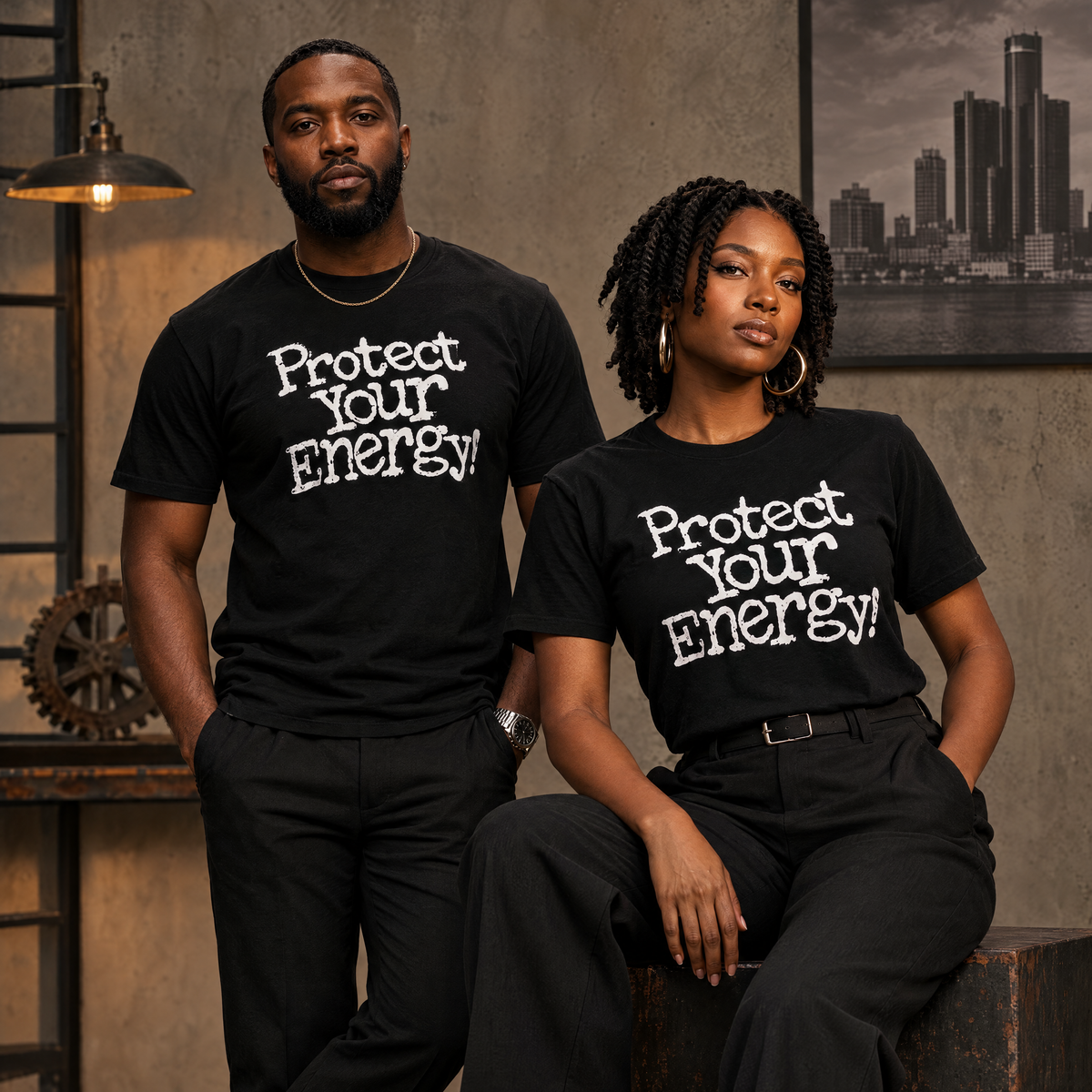 Retro Black premium graphic T-shirts and tops collection