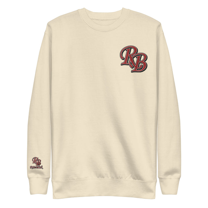 Retro Black Lettered Unisex Premium Sweatshirt